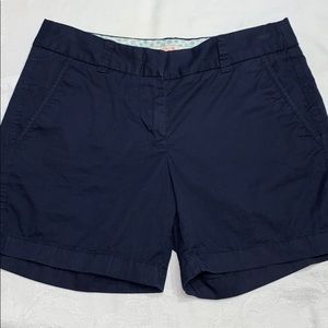 J.Crew 0 Chino Broken-in Navy shorts